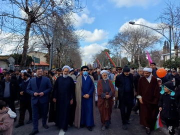 حضور پرشور مدیران، کارکنان و سربازان زندان‌های استان گلستان در راهپیمایی ۲۲بهمن