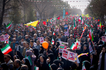 راهپیمایی 22 بهمن کرمان