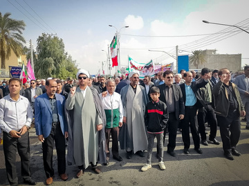 راهپیمایی 22 بهمن جیرفت