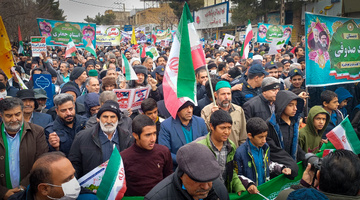 راهپیمایی 22 بهمن زرند