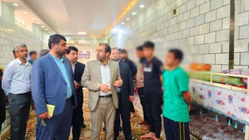  بازدید رئیس کل دادگستری خوزستان از کانون اصلاح و تربیت اهواز