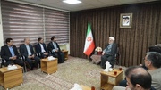 دیدار نوروزی مسئولان عالی قضایی استان کردستان با نماینده ولی فقیه در استان