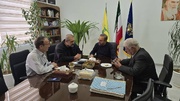 دیدار نوروزی رئیس کانون  بازنشستگان زندان‌ها با سرپرست زندان‌های استان اصفهان