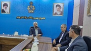 نشست مدیر کل زندان های بوشهر با دادستان مرکز استان