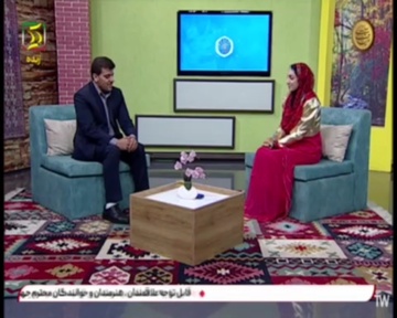 حضور رئیس اداره فرهنگی و تربیتی زندان‌های کردستان در برنامه زنده تلویزیونی "روژمان"