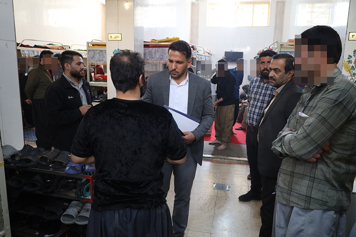 بازدید مقامات قضائی از موسسات کیفری مرکز استان چهارمحال و بختیاری