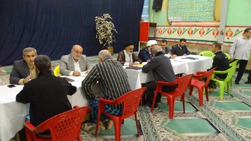برپایی میز خدمت قضایی در زندان بابل