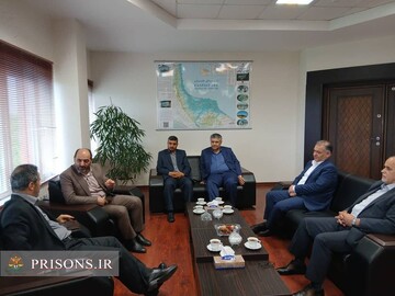سرپرست اداره کل زندان‌های گیلان با مدیرکل دیوان محاسبات استان دیدار کرد