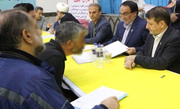 تشکیل میز خدمت در زندان تبریز با حضور رئیس‌کل دادگستری آذربایجان‌شرقی
