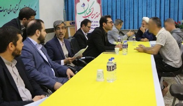 تشکیل میز خدمت در زندان تبریز با حضور رئیس‌کل دادگستری آذربایجان‌شرقی