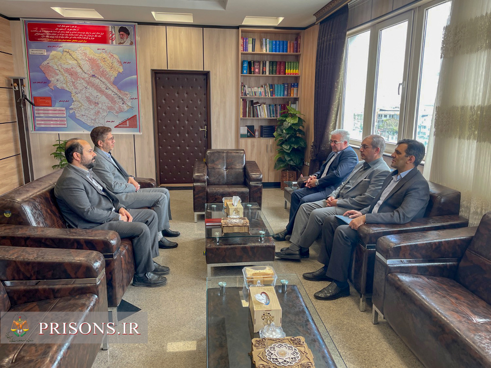 دیدار مدیرکل زندانهای زنجان با بازرس کل استان دیدار مدیرکل زندانهای زنجان با بازرس کل استان