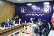 نشست کارگروه کاهش مغایرت آماری و جمعیت کیفری زندان‌های استان البرز