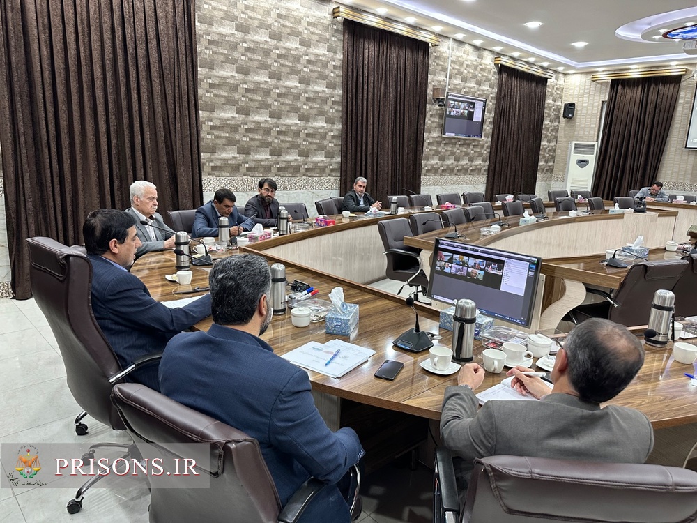 برگزاری نشست کارگروه اشتغال و حرفه‌آموزی زندان‌های استان کردستان