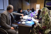 برپایی میز خدمت قضات محاکم کیفری کرج در ندامتگاه فردیس