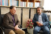 دیدار مدیرکل زندان‌های کرمانشاه با مدیرکل جدید آموزش و پرورش استان