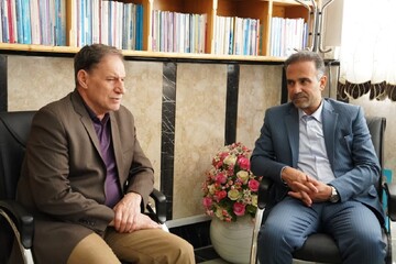 دیدار مدیرکل زندان‌های کرمانشاه با مدیرکل جدید آموزش و پرورش استان