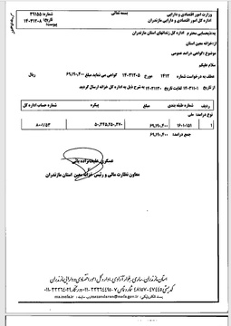 درآمدها - مازندران