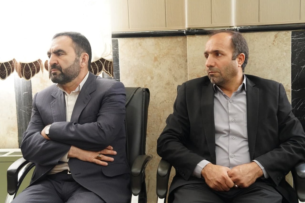 دیدار مدیرکل زندان‌های استان کرمانشاه با مدیرکل جدید آموزش و پرورش استان