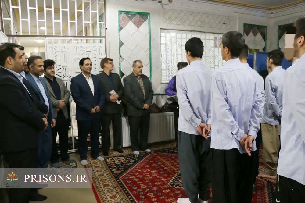 قائم‌مقام معاونت اجتماعی و پیشگیری از وقوع جرم قوه قضاییه از کانون اصلاح و تربیت کرمانشاه بازدید کرد