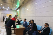 میز خدمت معاونین رئیس کل دادگستری و قضات دادگاه‌ در زندان مرکزی بجنورد