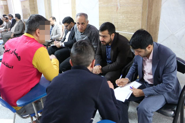 دیدار مستقیم مسئولان قضایی اسفراین با زندانیان برای تسریع در روند رسیدگی به پرونده‌ها