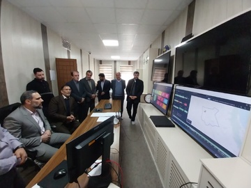  دادستان شهرستان میانه از محل پابند الکترونیکی استان آذربایجان شرقی بازدید کرد