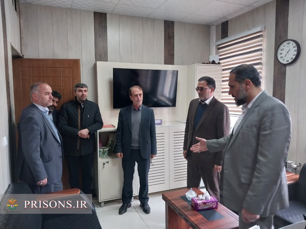  دادستان شهرستان میانه از محل پابند الکترونیکی استان آذربایجان شرقی بازدید کرد