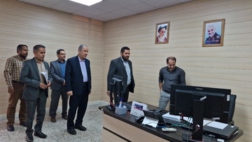 بازدید مدیرکل دفتر ساماندهی مراکز نظام نیمه‌آزادی سازمان زندان‌ها از مرکز مراقبت الکترونیک استان بوشهر