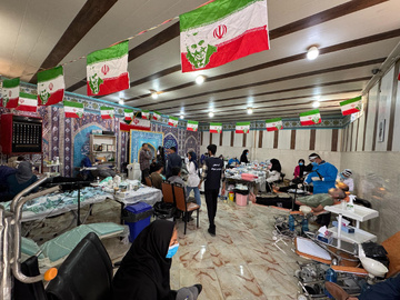حضور پزشکان جهادی در زندان شهربابک