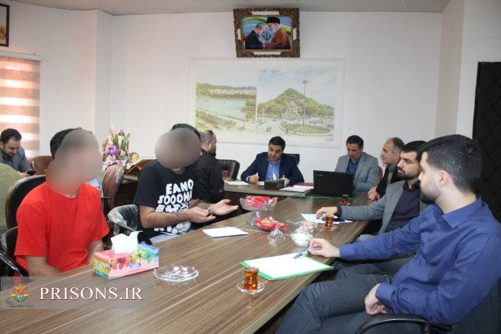 ۲۰ مرخصی منجر به آزادی ثمره بازدید دادستان و قضات دادسرای عمومی و انقلاب لاهیجان  