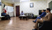 دیدار مدیرکل زندان‌های خراسان رضوی با مدیرکل جدید صدا و سیمای مرکز استان