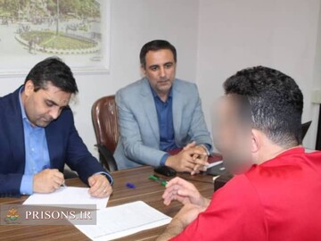 ۲۰ مرخصی منجر به آزادی ثمره بازدید دادستان و قضات دادسرای عمومی و انقلاب لاهیجان  