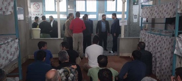 بازدید دادستان و قضات ساوه