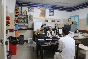 بازدید دادستان و قضات ساوه
