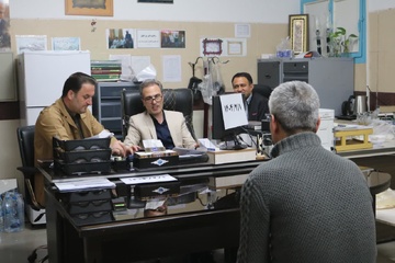 بازدید دادستان و قضات ساوه