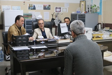 بازدید دادستان و قضات ساوه
