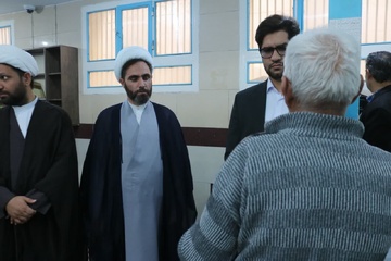 بازدید دادستان و قضات ساوه