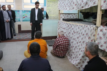 بازدید دادستان و قضات ساوه