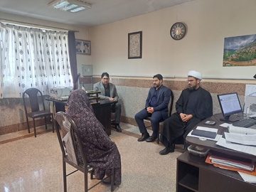 بازدید مسئولین قضایی شهرستان اراک از اندرزگاه نسوان
