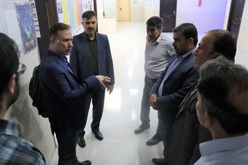 بازدید بازرس سازمان بهداشت جهانی از حوزه بهداشت و درمان زندان دشتستان 