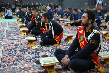 آزادی 9 زندانی در محفل انس با قرآن کریم زندان مرکزی یزد با حضور حجت‌الاسلام والمسلمین دکتر رفیعی