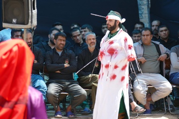 تعزیه در اردوگاه اراک