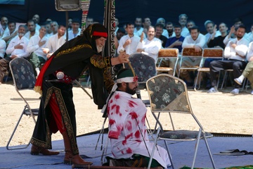 تعزیه در اردوگاه اراک