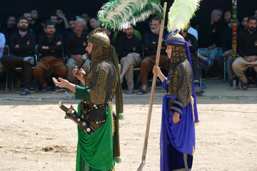 تعزیه در اردوگاه اراک