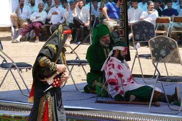 تعزیه در اردوگاه اراک