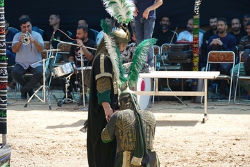 تعزیه در اردوگاه اراک