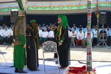 تعزیه در اردوگاه اراک