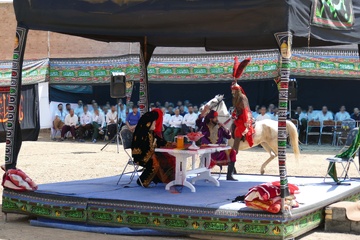 تعزیه در اردوگاه اراک