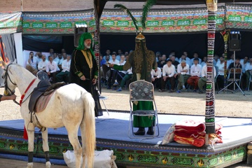 تعزیه در اردوگاه اراک