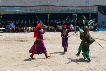 تعزیه در اردوگاه اراک